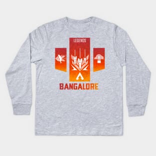 Apex Legends Banner - Bangalore Kids Long Sleeve T-Shirt